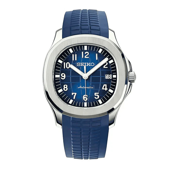 Montre mod style Aquanaut cadran bleu — collection Aquanaut Velar Mods