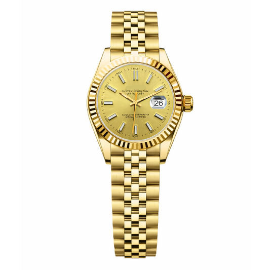 Ladies Datejust | Full Gold Mod Watch