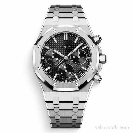 Royal Oak Black Chronograph — montre mod Velar Mods