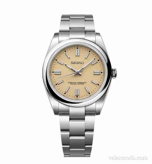 Oyster Perpetual Beige — montre mod Velar Mods