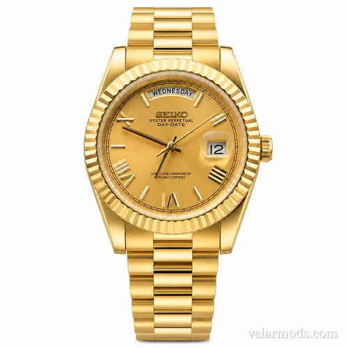 Daydate President Gold — montre mod Velar Mods
