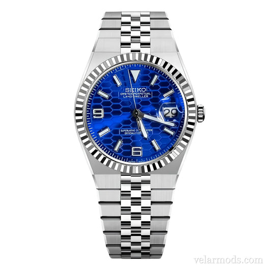 Land Dweller Blue Dial — montre mod Velar Mods