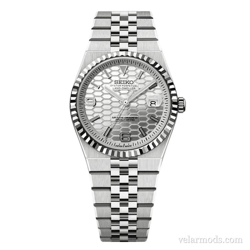 Land Dweller White Dial — montre mod Velar Mods