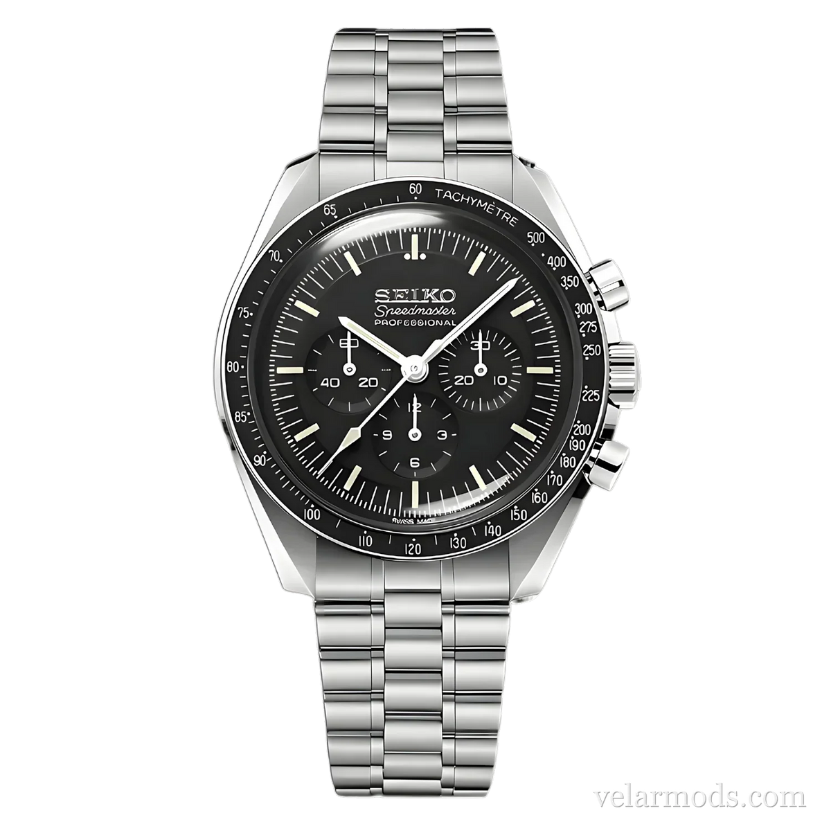 Speedmaster Black — montre mod Velar Mods