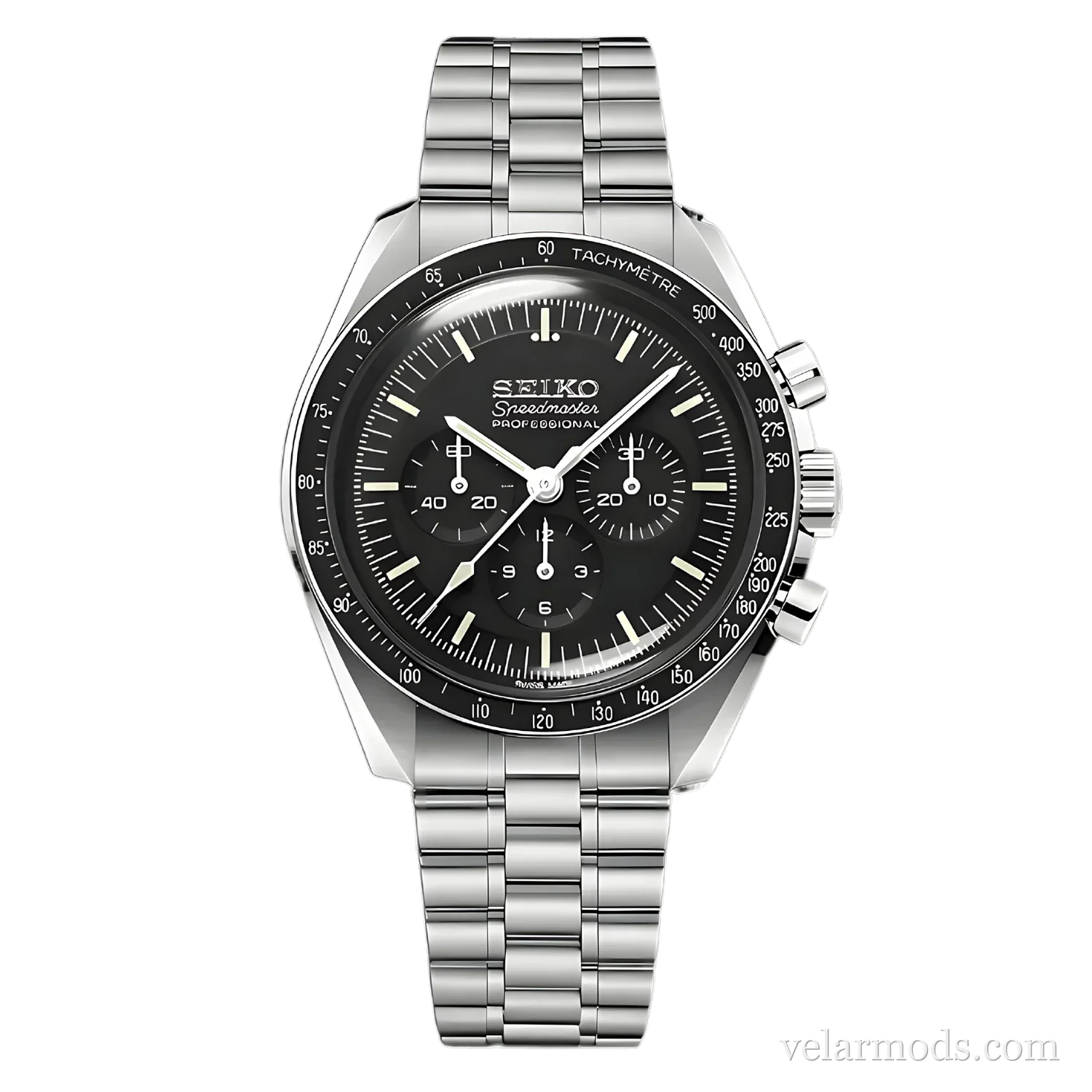 Speedmaster Black — montre mod Velar Mods