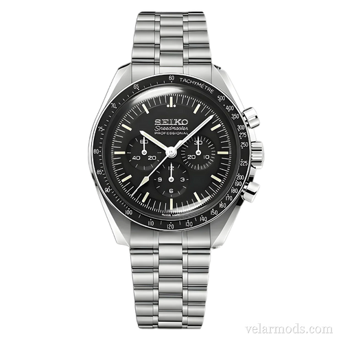 Speedmaster Black — montre mod Velar Mods