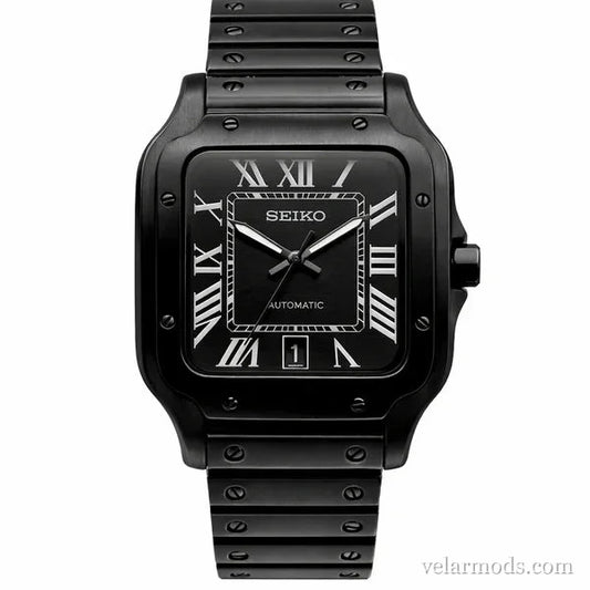 Santos Triple Black — montre mod Velar Mods