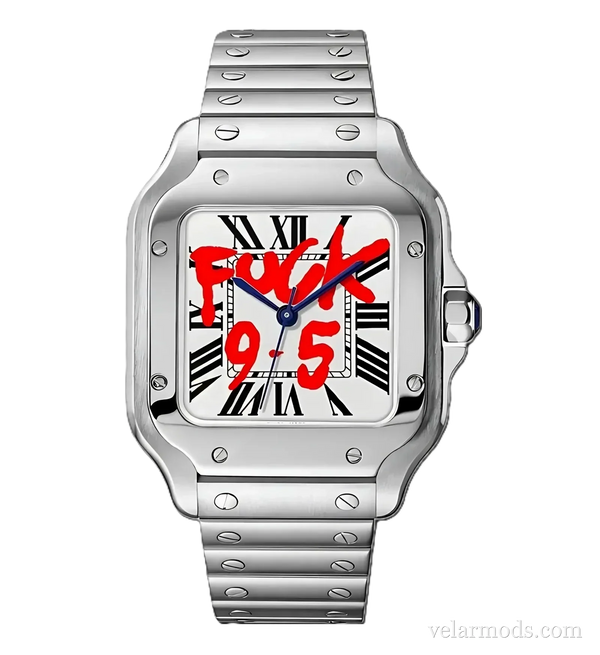 Santos 9-5 Red — montre mod Velar Mods