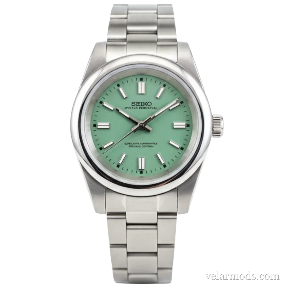 Oyster Perpetual Pistachio — montre mod Velar Mods