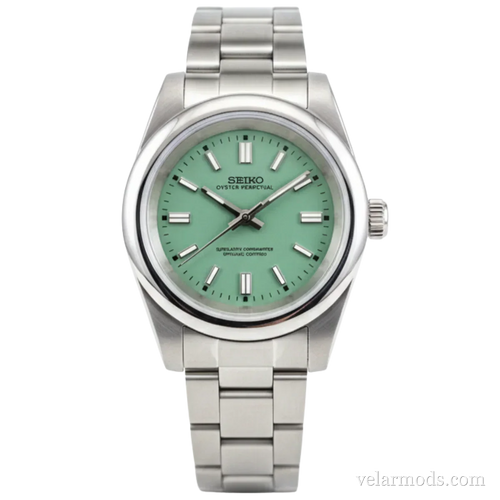 Oyster Perpetual Pistachio — montre mod Velar Mods