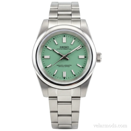 Oyster Perpetual Pistachio — montre mod Velar Mods