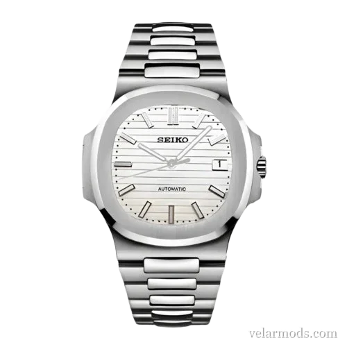 Nautilus White — montre mod Velar Mods
