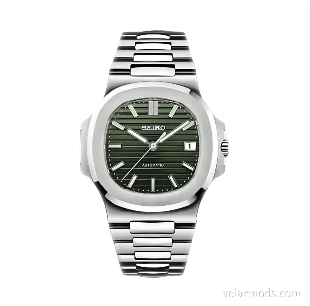 Nautilus Olive Grove — montre mod Velar Mods