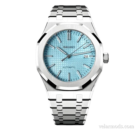 Royal Oak Ice Blue — montre mod Velar Mods
