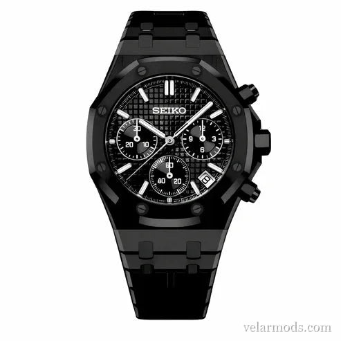 Royal Oak Black Chronograph — montre mod Velar Mods