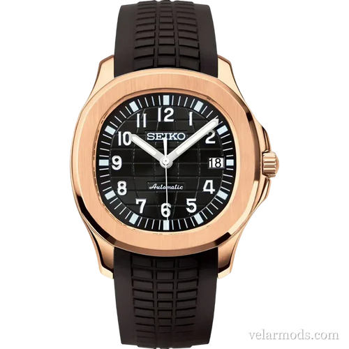 Aquanaut Noir Or Rose (Copie) — montre mod Velar Mods
