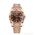 Datejust Chocolate Brown Rose Gold — montre mod Velar Mods