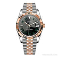 Datejust Wimbledon Two Tone — montre mod Velar Mods