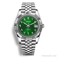 Datejust Green Arabic Dial — montre mod Velar Mods