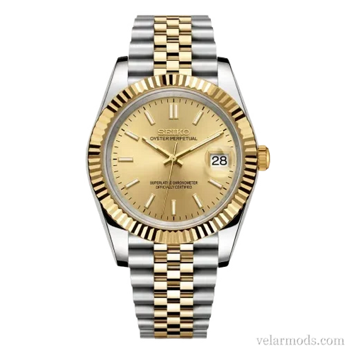 Datejust Gold Silver — montre mod Velar Mods