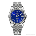 Datejust Blue Arabic Dial — montre mod Velar Mods