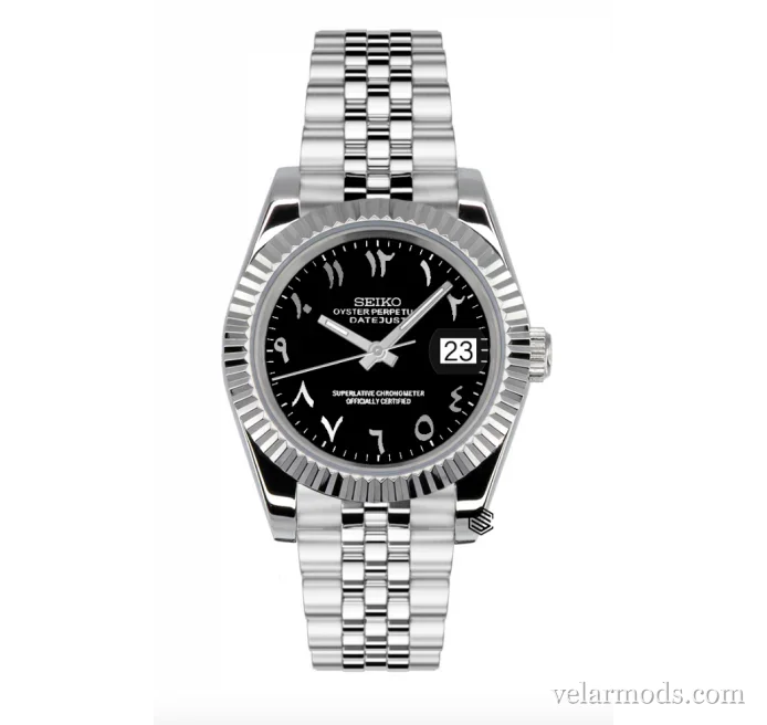 Datejust Black Arabic — montre mod Velar Mods
