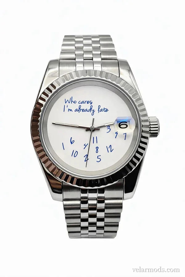 Datejust Always Late — montre mod Velar Mods