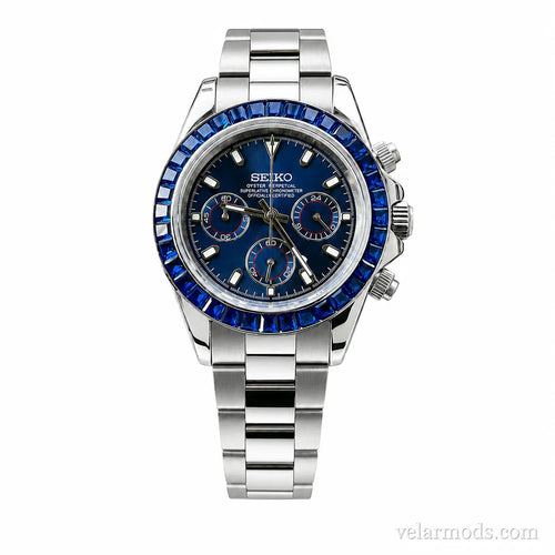 Daytona Saphire Bleu — montre mod Velar Mods
