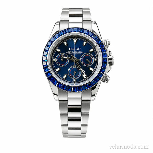 Daytona Saphire Bleu — montre mod Velar Mods