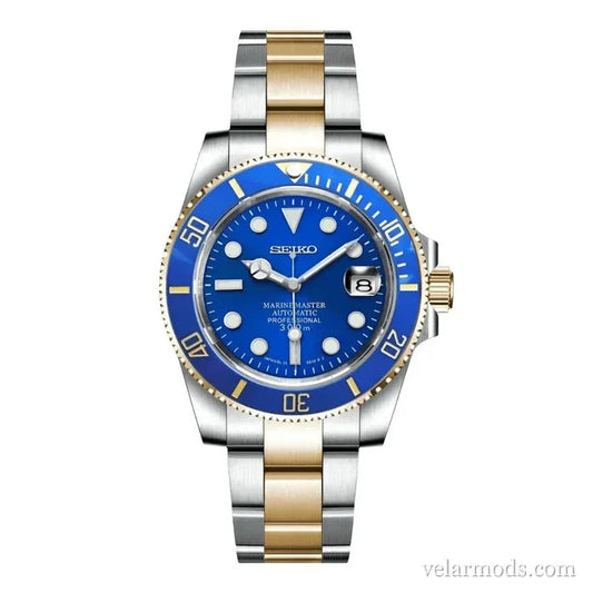 Submariner Bluesy — montre mod Velar Mods