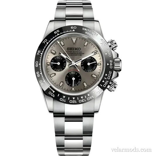 Daytona Silver Dial — montre mod Velar Mods