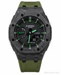 Casio G-Shock Green Carbon — montre mod Velar Mods