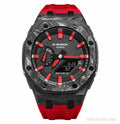 Casio G-Shock Red Carbon Fiber — montre mod Velar Mods